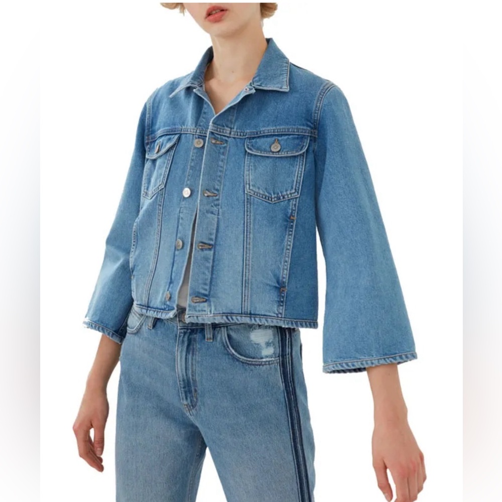 M.I.H jeans denim jacket rinse xS